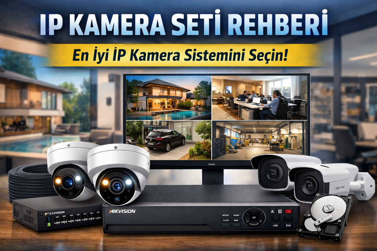 IP Kamera Seti Nedir? Hangi IP Kamera Seti Tercih Edilmeli? (2026 Güncel Rehber)