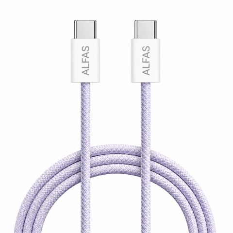 Type-C Şarj Kablosu 1m PD 60W 3A 1Gbps Hızlı Şarj & Data Transfer Usb-c Iphone Android Örgülü Kablo