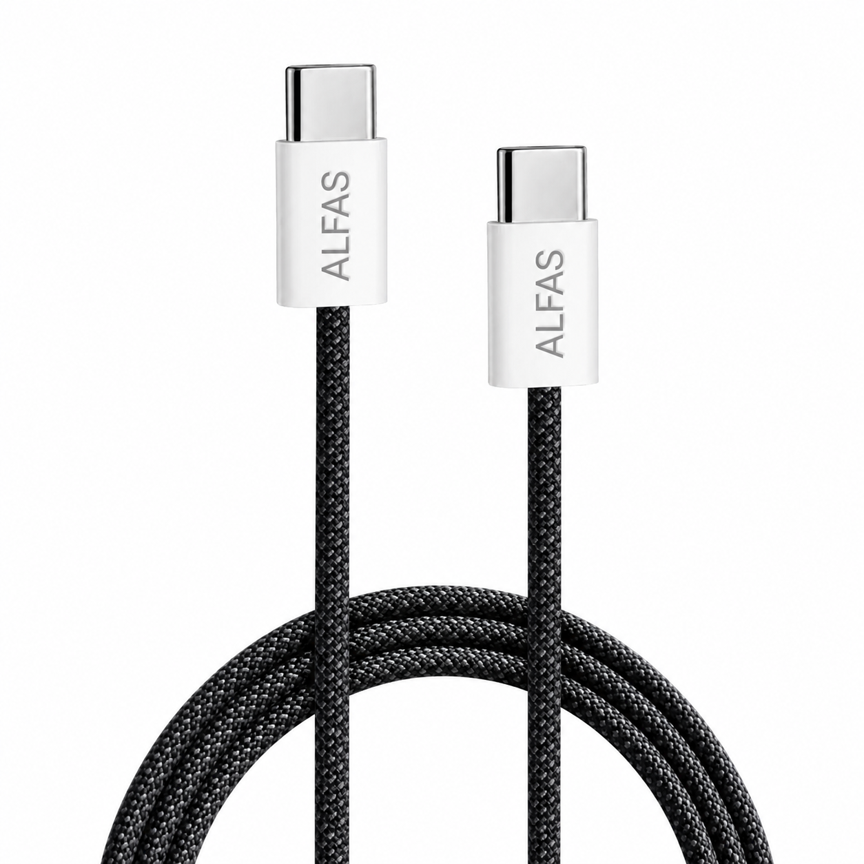 Type-C Şarj Kablosu 1m PD 60W 3A 1Gbps Hızlı Şarj & Data Transfer Usb-c Iphone Android Örgülü Kablo