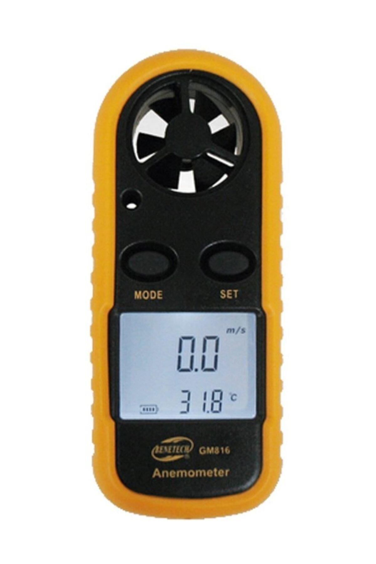 Anemometre Termometreli Hava Akım Ölçer