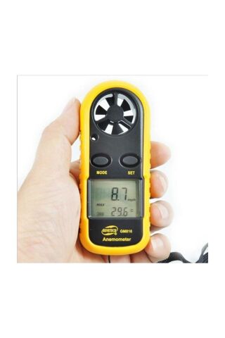 Anemometre Termometreli Hava Akım Ölçer