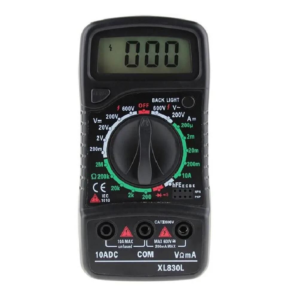 ANENG XL830L Dijital LCD Çoklu Metre Volt Metre Ampermetre AC/DC/OHM Volt Akım Test Cihazı