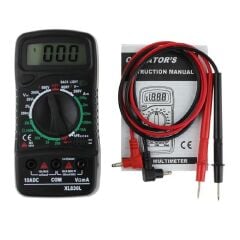 ANENG XL830L Dijital LCD Çoklu Metre Volt Metre Ampermetre AC/DC/OHM Volt Akım Test Cihazı
