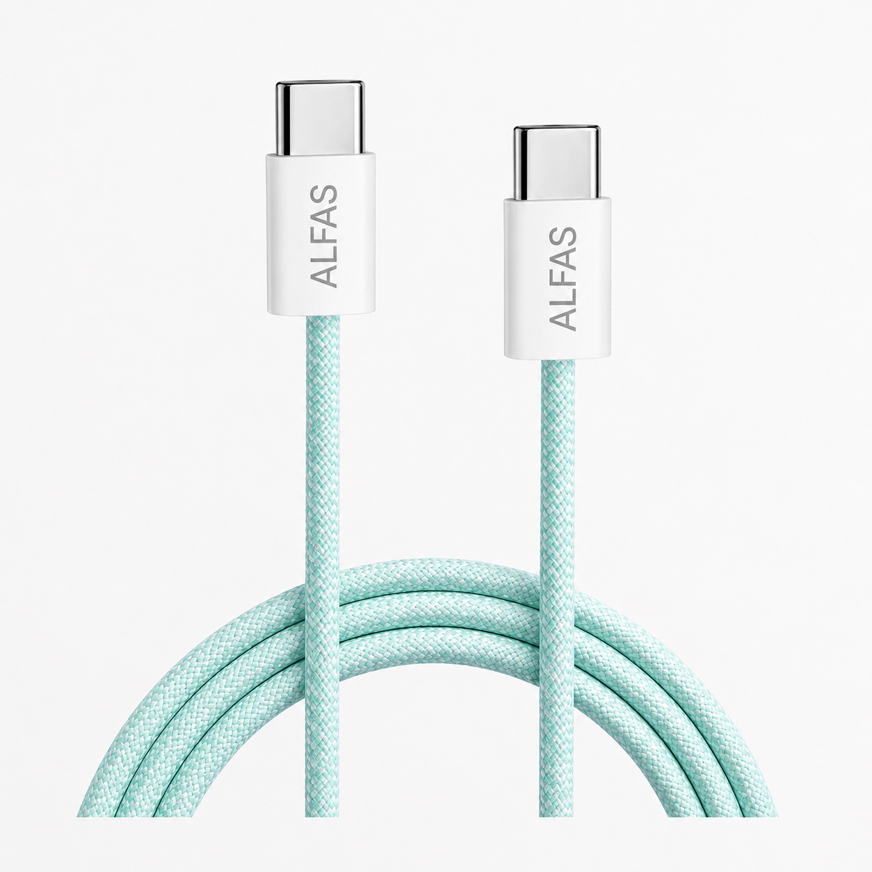 Type-C Şarj Kablosu 1m PD 60W 3A 1Gbps Hızlı Şarj & Data Transfer Usb-c Iphone Android Örgülü Kablo