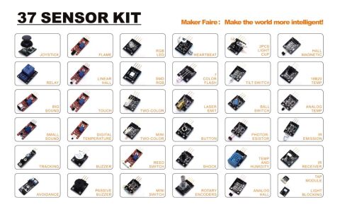 Arduino 37 in 1 Sensör Seti