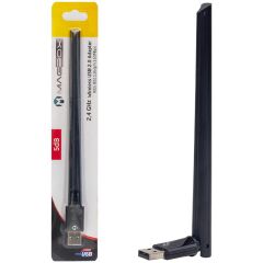 MAGBOX USB ANTENLİ WİFİ Wireless ADAPTÖRÜ 150 MBPS UYDU ALICISI WİFİ ANTENİ
