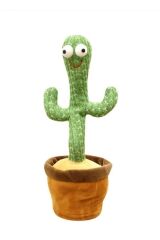 Dans Eden Şarkı Söyleyen Kaktüs Ses Taklitli Işıklı