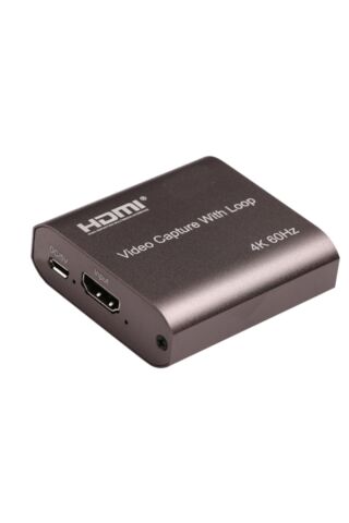 4k 60hz Full Hd 60 Fps Hdmı Video Capture With Loop Usb 3.0 Video Yakalama Cihazı 4kvc500