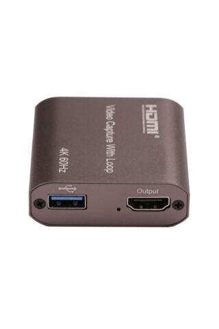 4k 60hz Full Hd 60 Fps Hdmı Video Capture With Loop Usb 3.0 Video Yakalama Cihazı 4kvc500