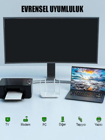 Ethernet Ayırıcı 1'i 2 Arada Çıkış Yüksek Hızlı 1000Mbps Cat5/5e/6/7/8 Kablo İçin Ayırıcı Adaptörü