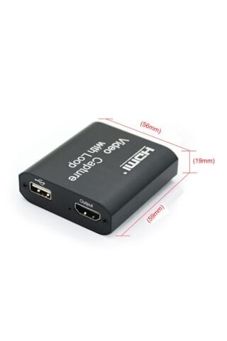4k Çift Çıkışlı Hdmı Video Capture Video Yakalama Cihazı Ve Canlı Yayın Kartı 4kvc300