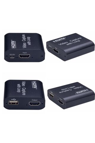 4k Çift Çıkışlı Hdmı Video Capture Video Yakalama Cihazı Ve Canlı Yayın Kartı 4kvc300