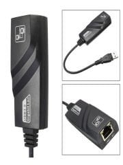 USB to RJ45 Usb 3.0'dan Rj45 1000Mbps Ethernet Çevirici Dönüştürücü Adaptör Android Tv PC