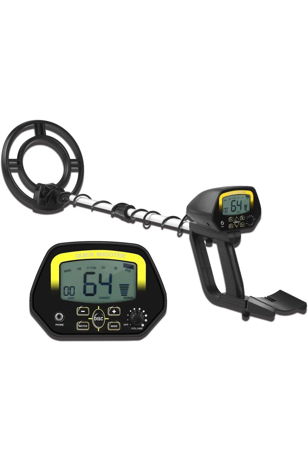 Profesyonel Yüksek Hassasiyetli Yeraltı Su Geçirmez Metal Altın Dedektörü MD4060