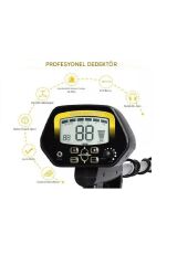 Profesyonel Yüksek Hassasiyetli Yeraltı Su Geçirmez Metal Altın Dedektörü MD4060