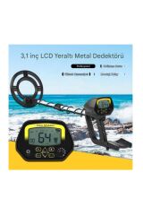 Profesyonel Yüksek Hassasiyetli Yeraltı Su Geçirmez Metal Altın Dedektörü MD4060