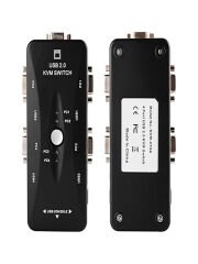 Usb 2.0 Kvm Switch Vga 4 Port
