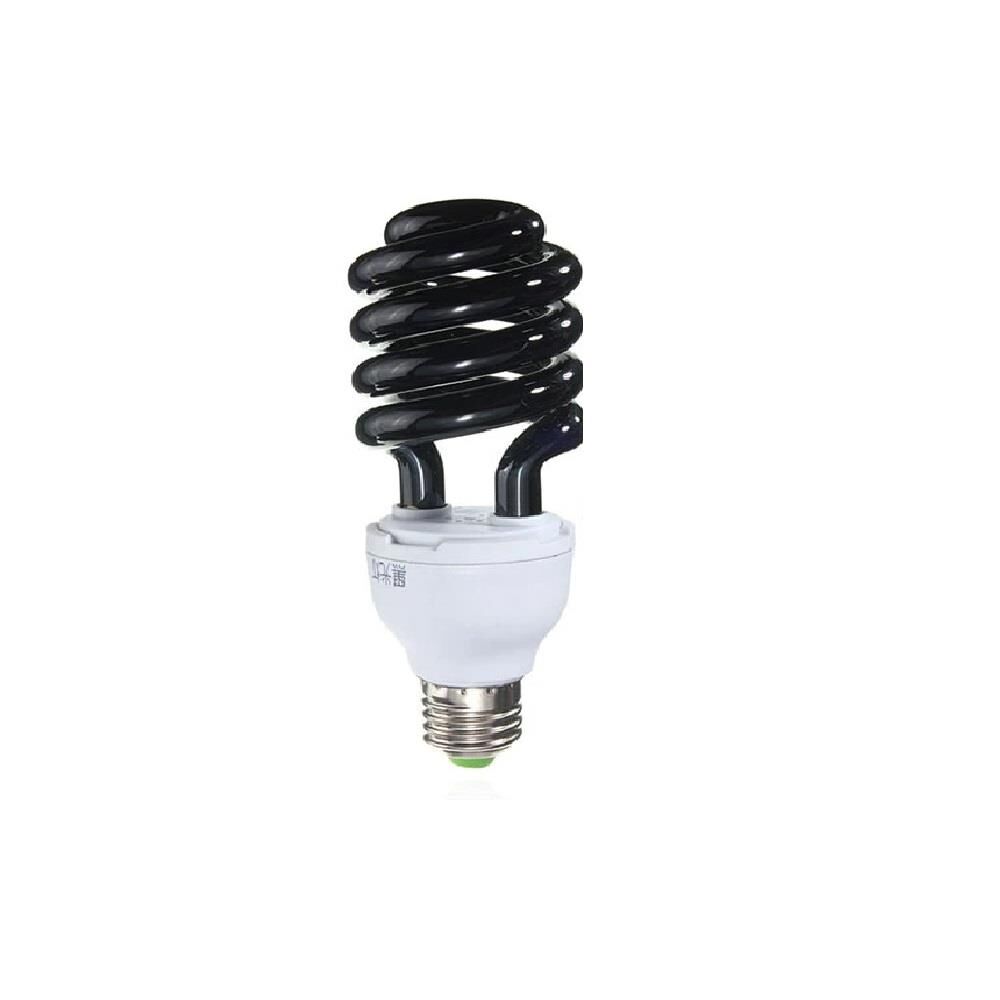 15W SPİRAL BLACKLIGHT MOR PARA SAYMA LAMBASI E27 AMPUL