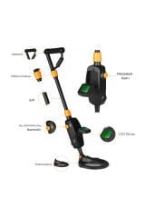 Profesyonel Yeraltı Su Geçirmez Plaj Metal Altın Dedektörü