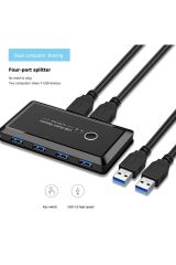 Usb 3.0 4 Port Hub 2 Uyumlu Kasa Pc Bilgisayar Kvm Switch Splitter Çoklayıcı