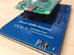 5 Inch HDMI Lcd Ekran 800×480