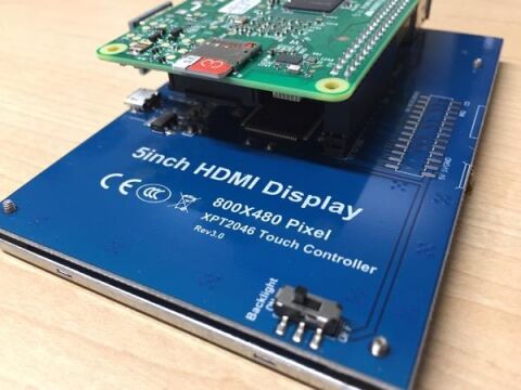 5 Inch HDMI Lcd Ekran 800×480