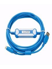 Amsamotion A FX1N 2N 1S 3U sc09 Mitsubishi Uyumlu PLC Programlama Kablosu Twido TSX Neza