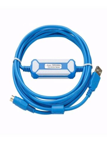 Amsamotion A FX1N 2N 1S 3U sc09 Mitsubishi Uyumlu PLC Programlama Kablosu Twido TSX Neza