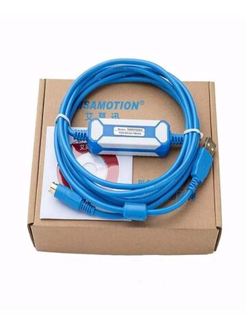 Amsamotion A FX1N 2N 1S 3U sc09 Mitsubishi Uyumlu PLC Programlama Kablosu Twido TSX Neza