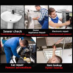 Alfa Smart USB Endoskop Yılan Kamera PC Android Su Geçirmez 7mm 2 Metre Kablo Kamera