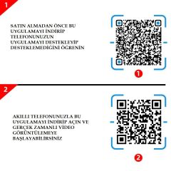 Alfa Smart USB Endoskop Yılan Kamera PC Android Su Geçirmez 7mm 2 Metre Kablo Kamera