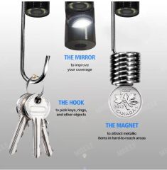 Alfa Smart USB Endoskop Yılan Kamera PC Android Su Geçirmez 7mm 2 Metre Kablo Kamera