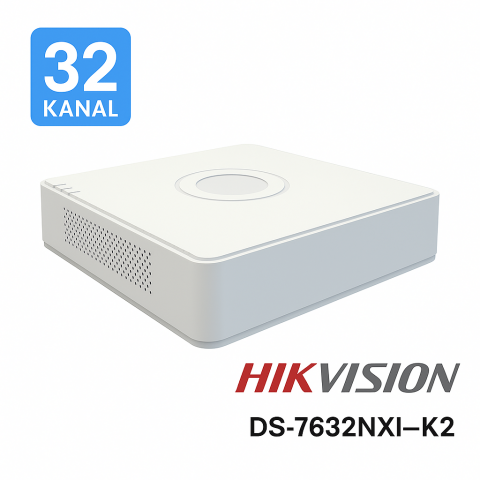 HIKVISION NVR DS-7632NXI K2 32 KANAL GÜVENLİK KAMERASI KAYIT CİHAZI