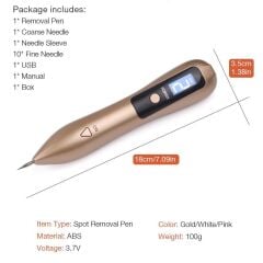 ALFA Akne Ben Siğil Leke Dövme Çıkartma Lazer Cihazı Plazma Kalem Spot Plasma Pen Plexr Mole 9 Level
