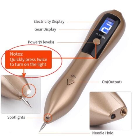 ALFA Akne Ben Siğil Leke Dövme Çıkartma Lazer Cihazı Plazma Kalem Spot Plasma Pen Plexr Mole 9 Level