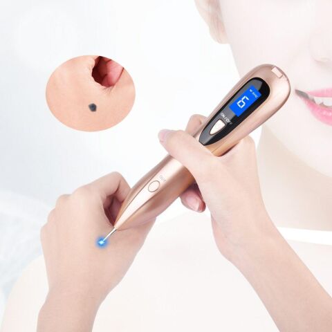 ALFA Akne Ben Siğil Leke Dövme Çıkartma Lazer Cihazı Plazma Kalem Spot Plasma Pen Plexr Mole 9 Level