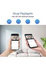 1080P HD Görüntülü WiFi Kablosuz Gece Görüş Su Geçirmeyen Akıllı Ev Kapı Zili