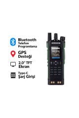 Uv-32 DMR Dijital Ekran İki Yönlü Type-C Şarj GPS/APRS Uzun Menzilli Telsiz FM Radio