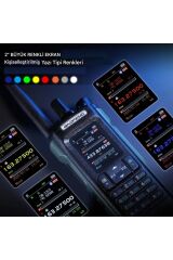Uv-32 DMR Dijital Ekran İki Yönlü Type-C Şarj GPS/APRS Uzun Menzilli Telsiz FM Radio