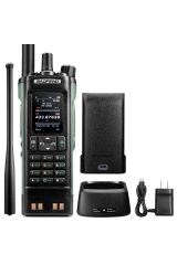 Boafeng Uv-32 Analog FM Çift Bant Dijital Ekran İki Yönlü Type-C Şarj GPS Uzun Menzilli Telsiz FM Radio