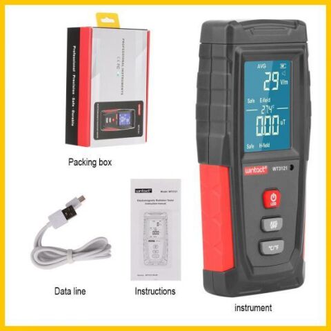 ALFA EMF Elektromanyetik Alan Radyasyon Test Cihazı
