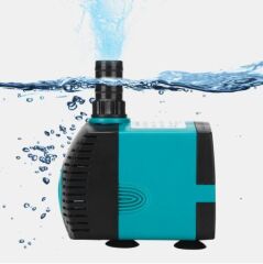 ALFA 10W Ayarlanabilir Akvaryum Gölet Su Pompası Dalgıç 220V Su Geçirmez Ultra Sessiz