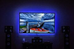 USB Şerit Led TV PC Arkası Kumandalı RGB aydınlatma 2m Backlight
