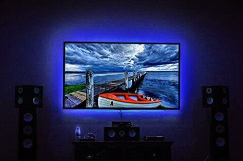 USB Şerit Led TV PC Arkası Kumandalı RGB aydınlatma 2m Backlight