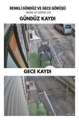 4 Kameralı 4MP Sesli Kayıtlı 4'lü Gece Görüşlü İç Dış mekan IP Kamera Seti Tak Çalıştır