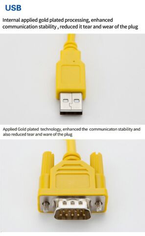 Siemens S7-2000 USB-PPI PLC Programlama Kablosu USB to RS485 Adaptör