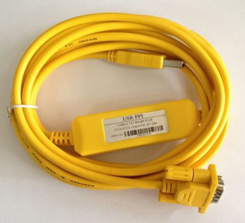 Siemens S7-2000 USB-PPI PLC Programlama Kablosu USB to RS485 Adaptör
