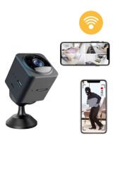 Mini WiFi Kamera 1080P HD Gece Görüşlü Hareket Algılama İki Yönlü Ses Kablosuz Güvenlik Kamerası