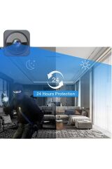 Mini WiFi Kamera 1080P HD Gece Görüşlü Hareket Algılama İki Yönlü Ses Kablosuz Güvenlik Kamerası