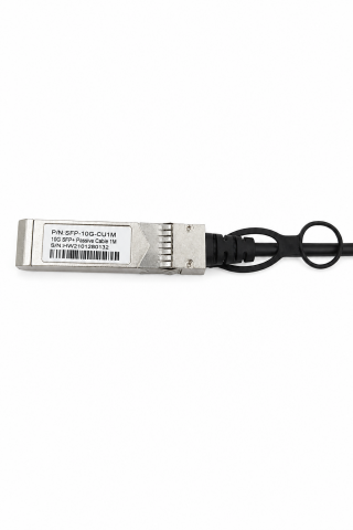 Alfas 10G SFP+ DAC Kablo 1m Pasif 10Gbps Yüksek Hızlı Ağ Kablosu